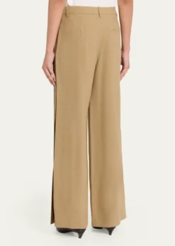 TWPSlim A Linen Pants with Lip Tux
