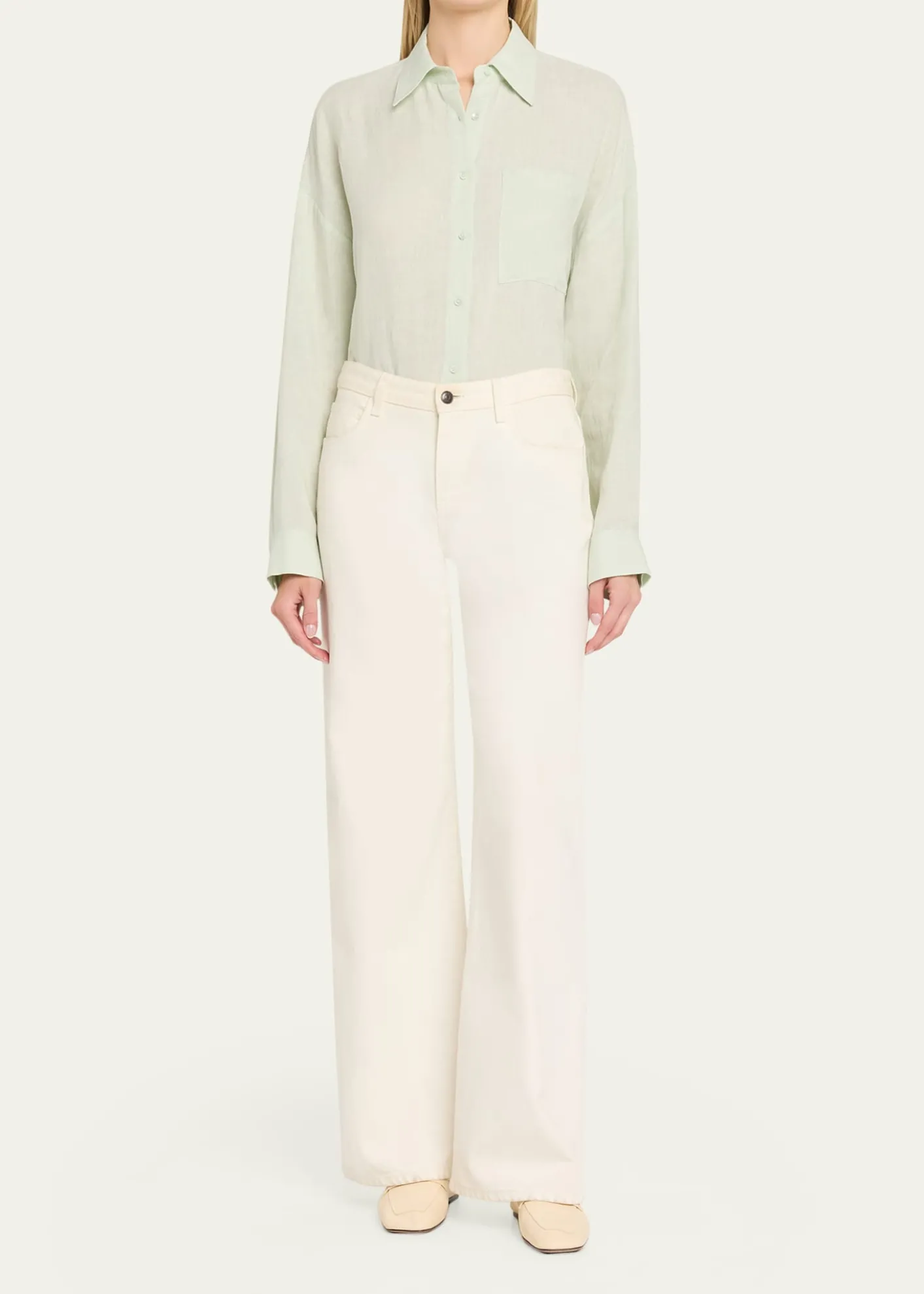 TWPSomething Borrowed Linen Shirt