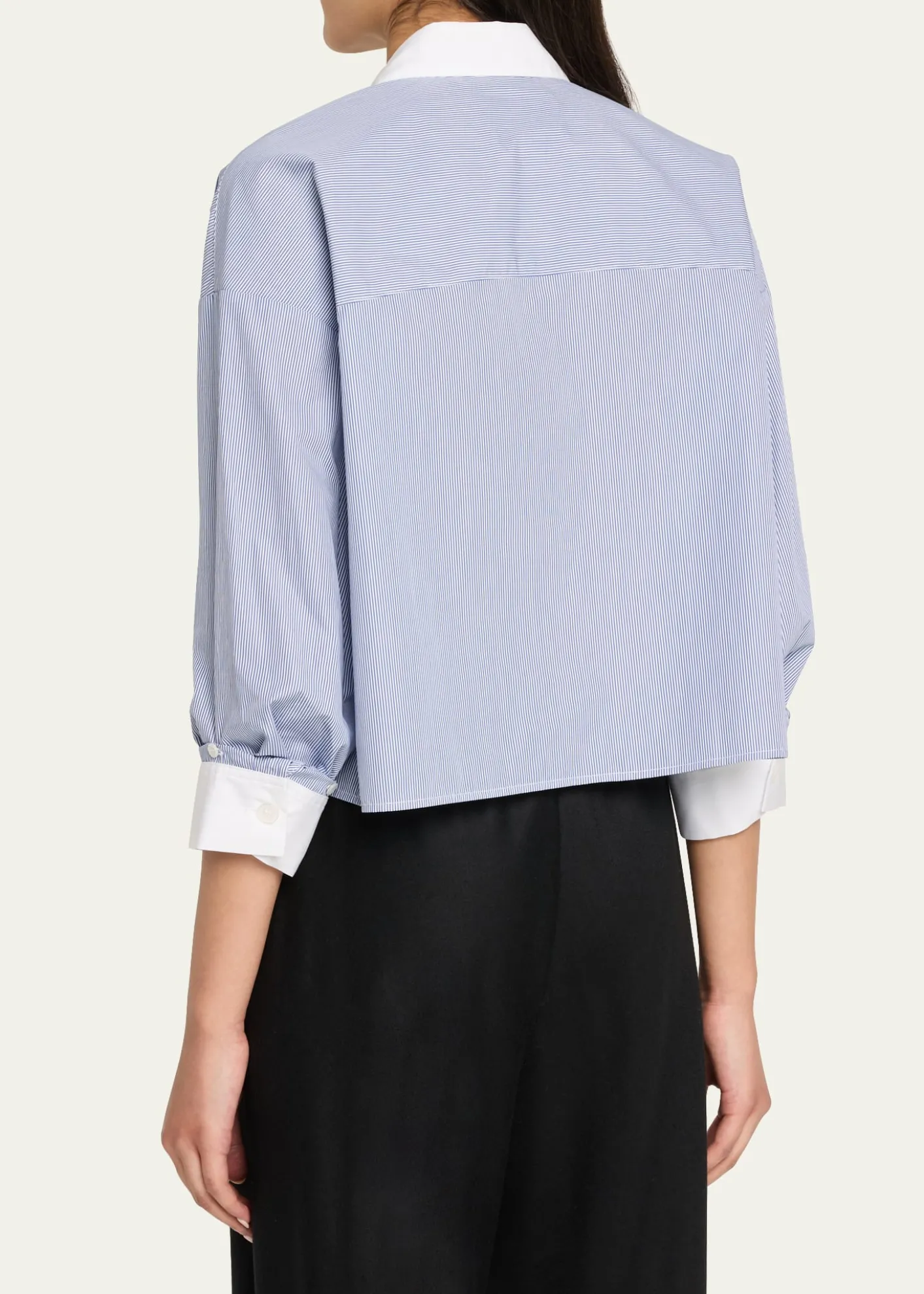 TWPSoon To Be Ex Striped Button-Front Shirt