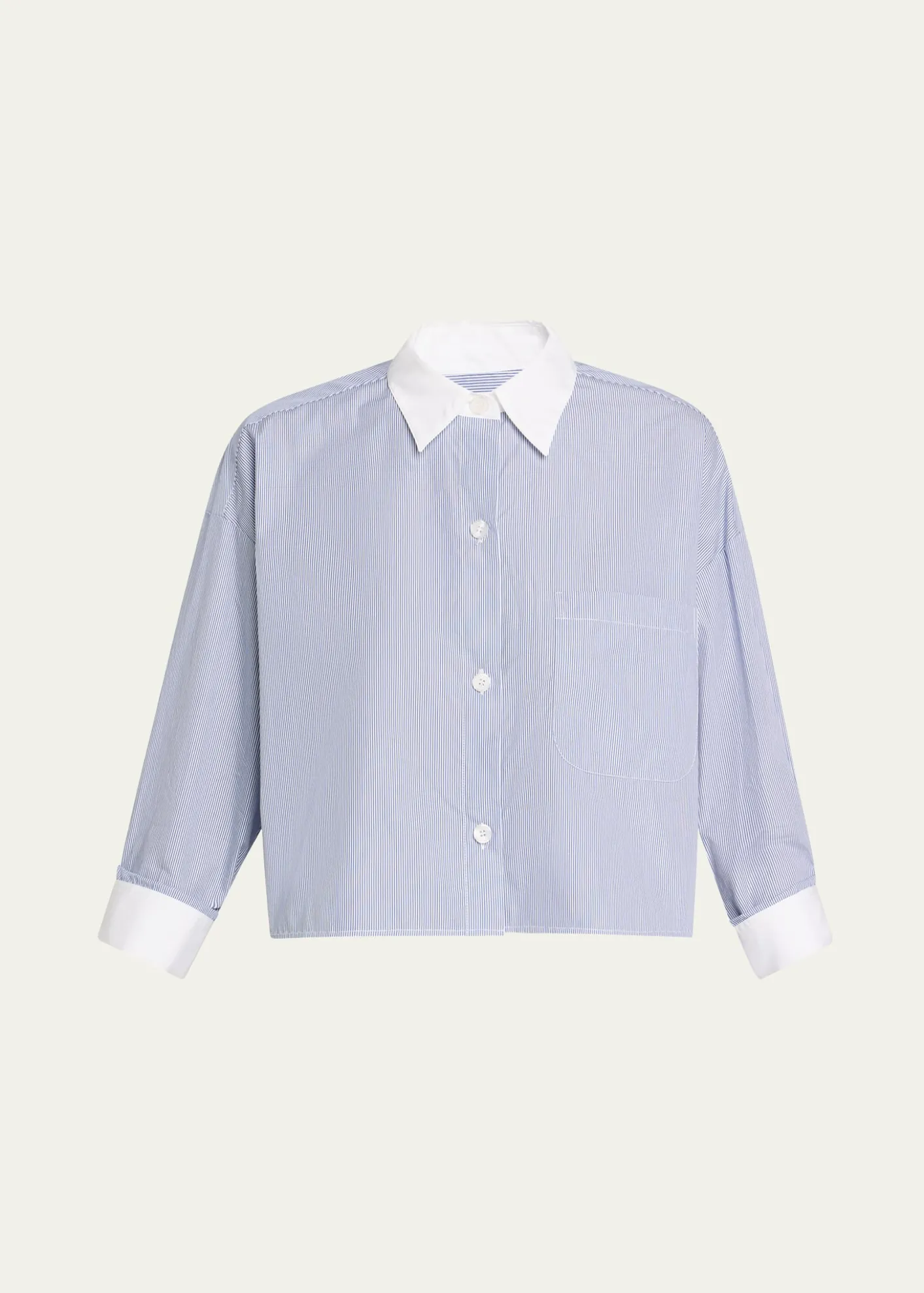 TWPSoon To Be Ex Striped Button-Front Shirt