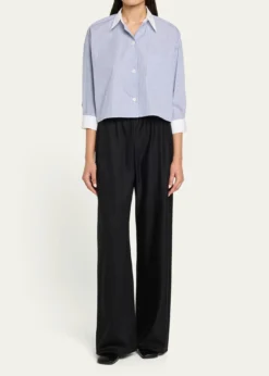TWPSoon To Be Ex Striped Button-Front Shirt