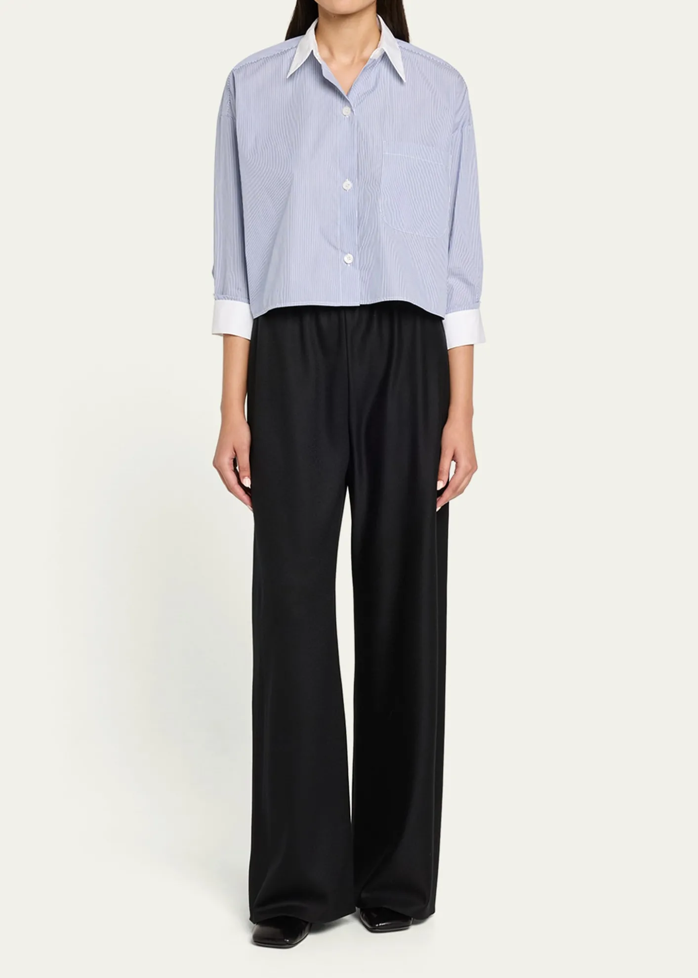TWPSoon To Be Ex Striped Button-Front Shirt