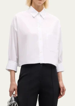 TWPSoon To Be Ex Superfine Cotton Button-Front Shirt