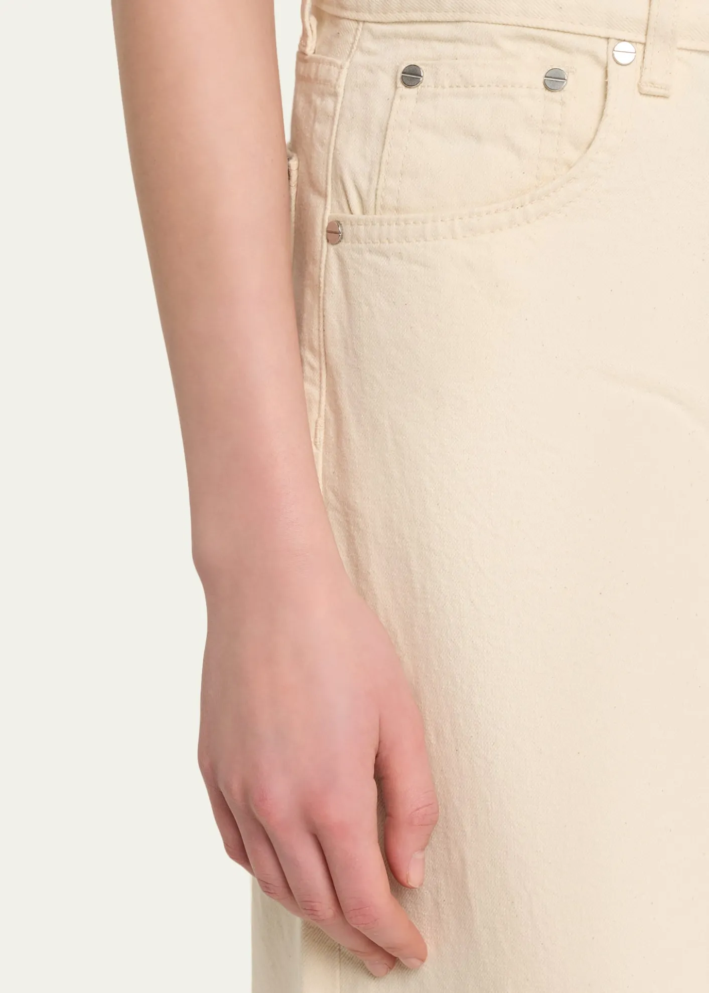 TWPTiny Dancer Wide-Leg Jeans