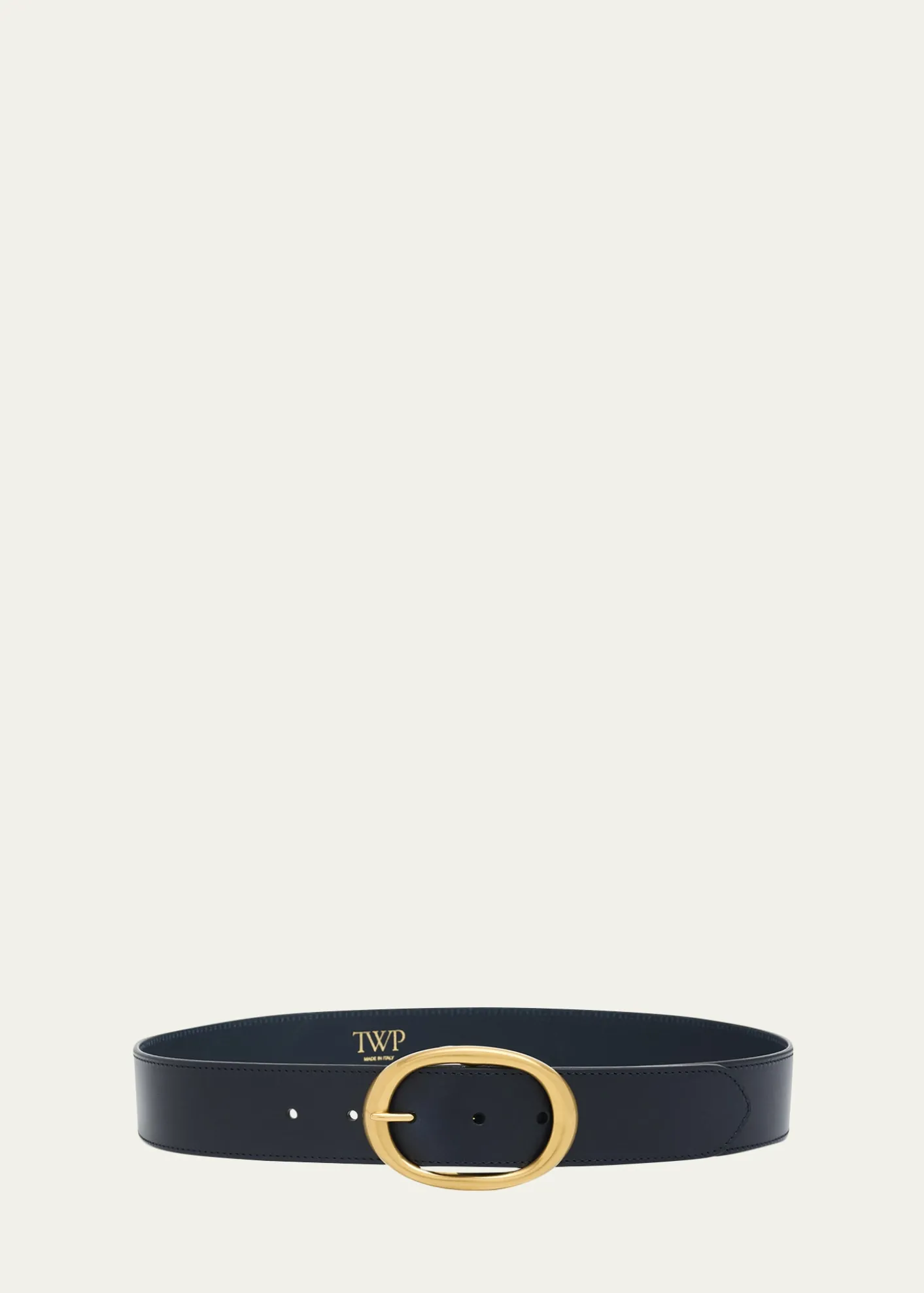 TWPWide Leather Belt
