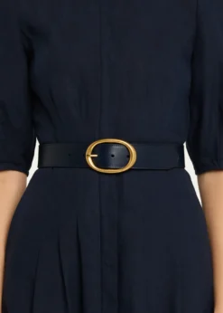 TWPWide Leather Belt