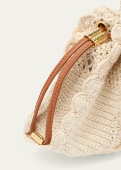Ulla JohnsonAdria Small Wavy Crochet Crossbody Bag