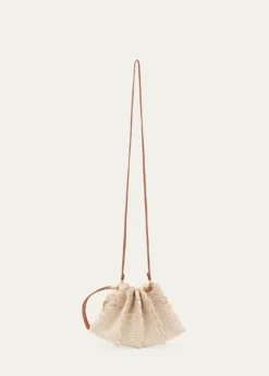 Ulla JohnsonAdria Small Wavy Crochet Crossbody Bag