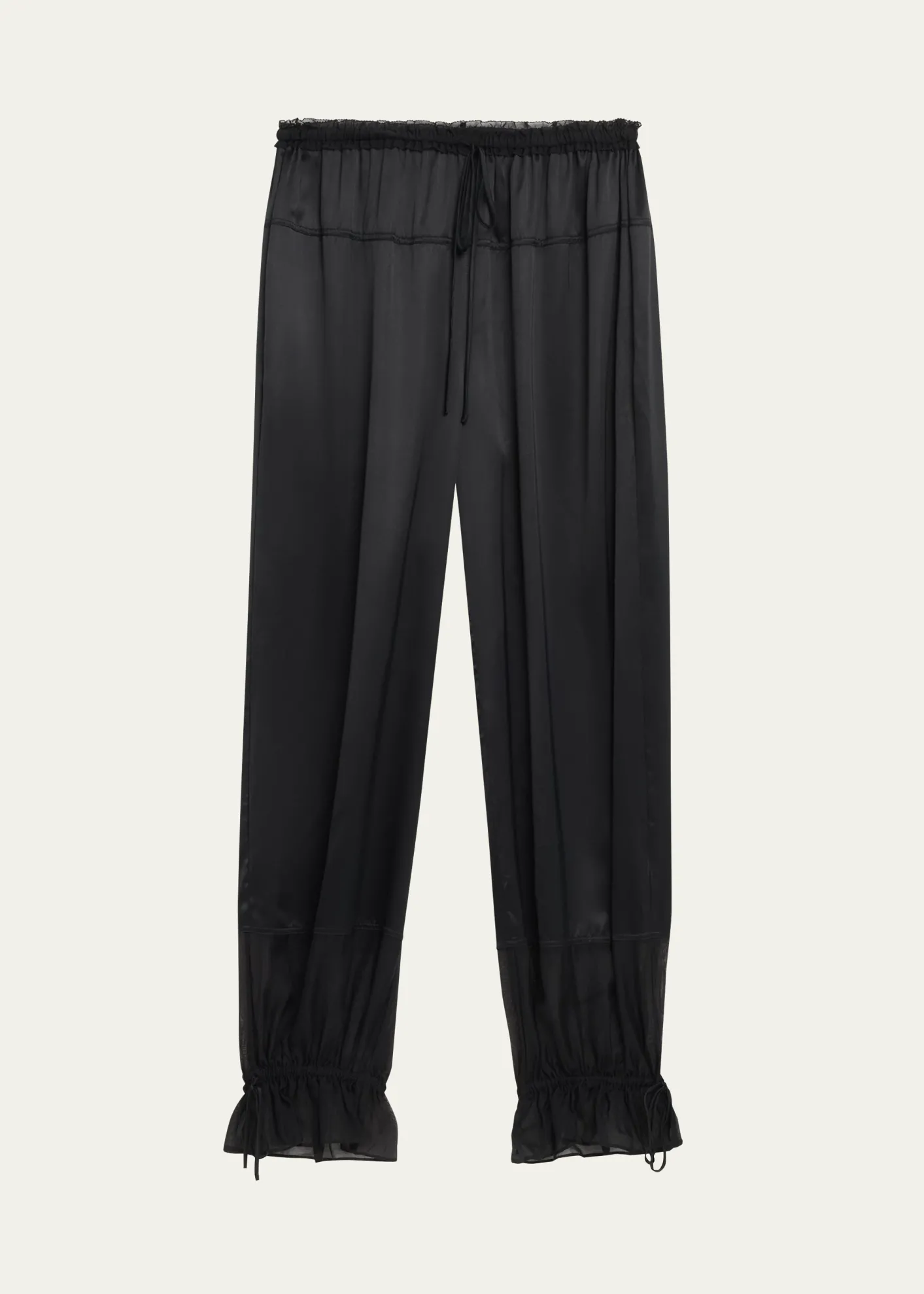 Ulla JohnsonCamile Silk Drawstring Pants