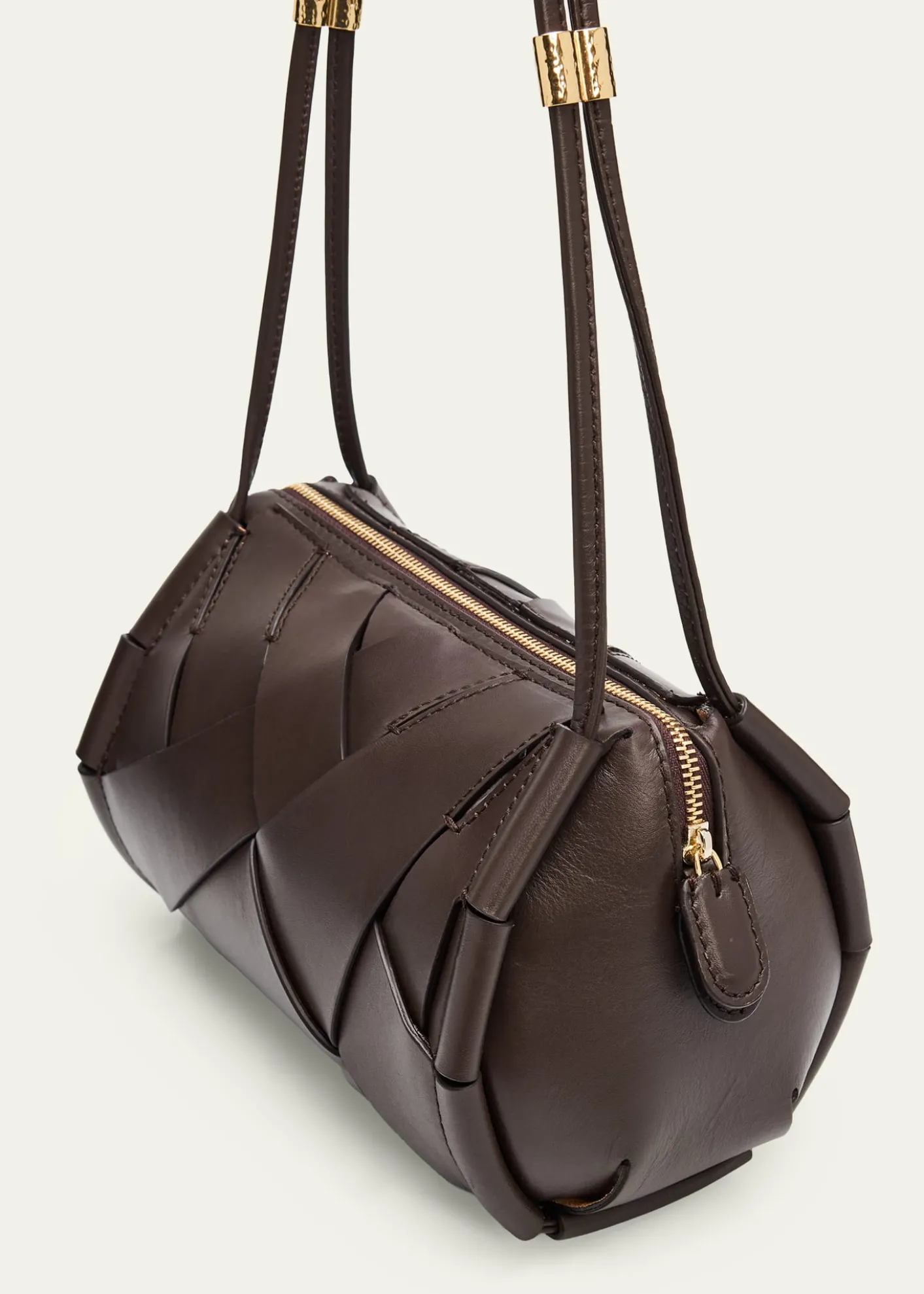Ulla JohnsonCharlotte Woven Leather Camera Bag