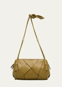 Ulla JohnsonCharlotte Woven Leather Camera Bag