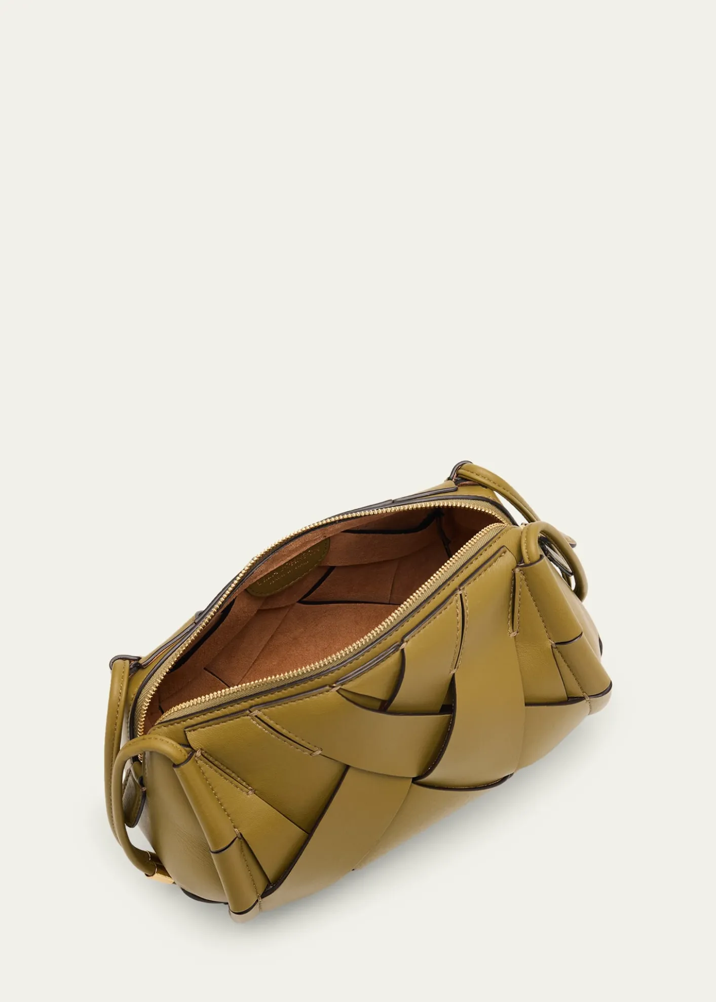 Ulla JohnsonCharlotte Woven Leather Camera Bag
