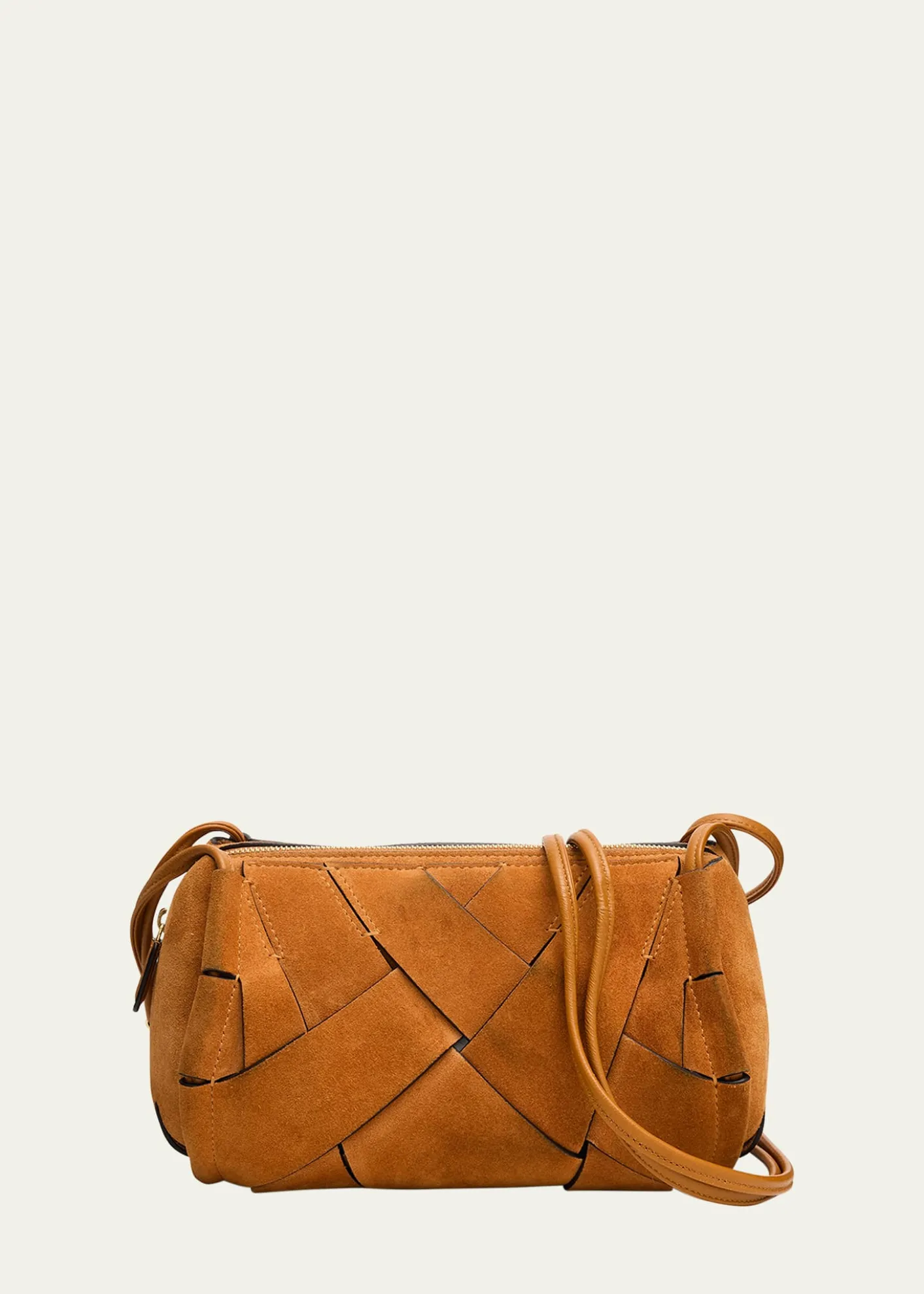 Ulla JohnsonCharlotte Woven Suede Camera Bag