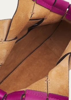 Ulla JohnsonCharlotte Woven Leather Crossbody Bag