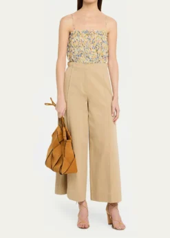 Ulla JohnsonCharlotte Woven Suede Shoulder Bag