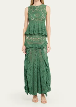 Ulla JohnsonCora Sleeveless Crochet Top