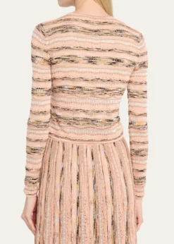 Ulla JohnsonMia Wavy Knit Cardigan