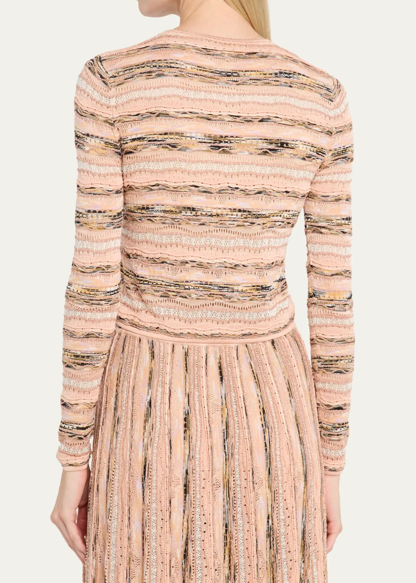 Ulla JohnsonMia Wavy Knit Cardigan