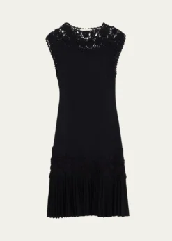 Ulla JohnsonNoemie Crochet Knit Mini Dress