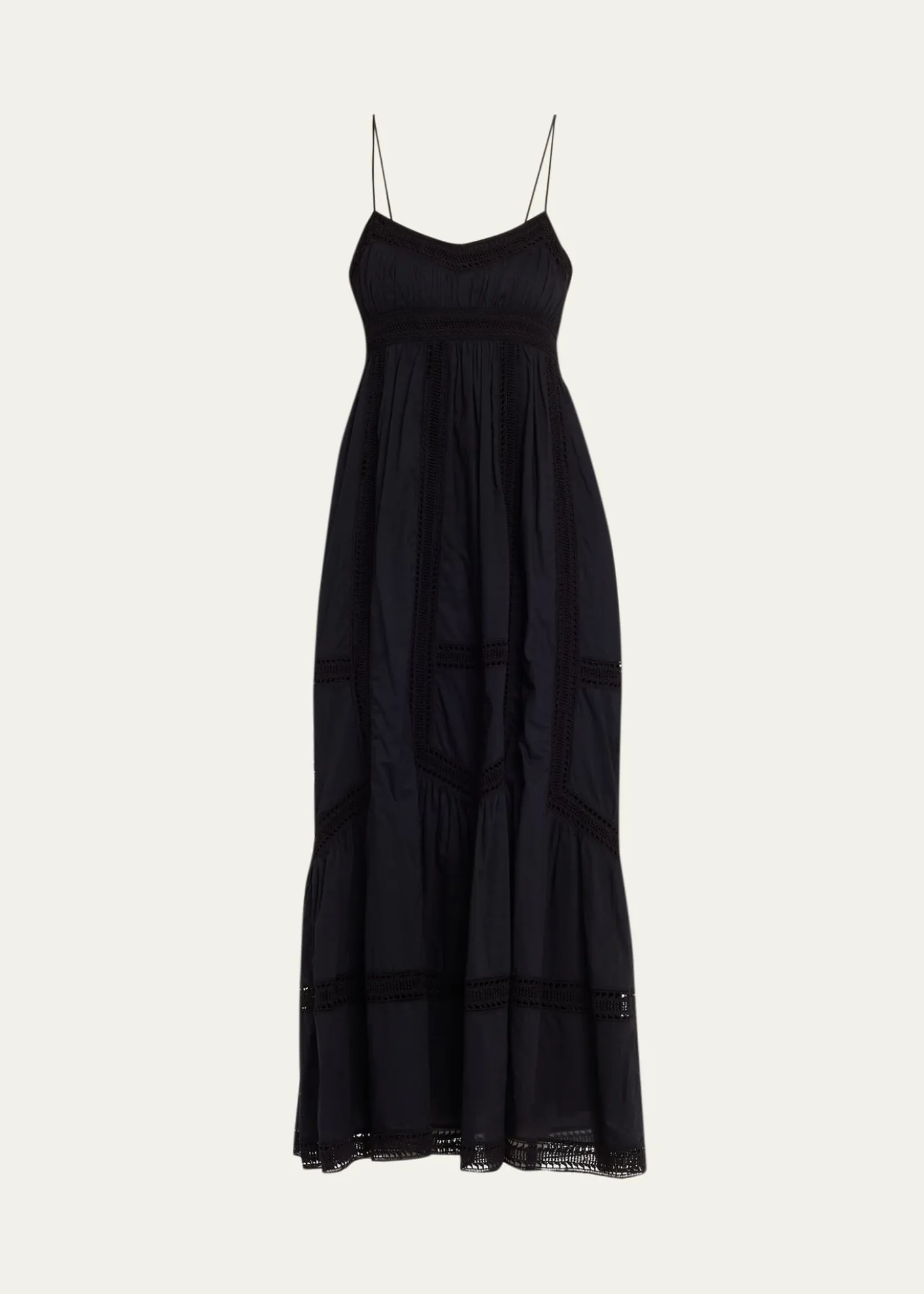 Ulla JohnsonRomilly Embroidered Cotton Maxi Dress