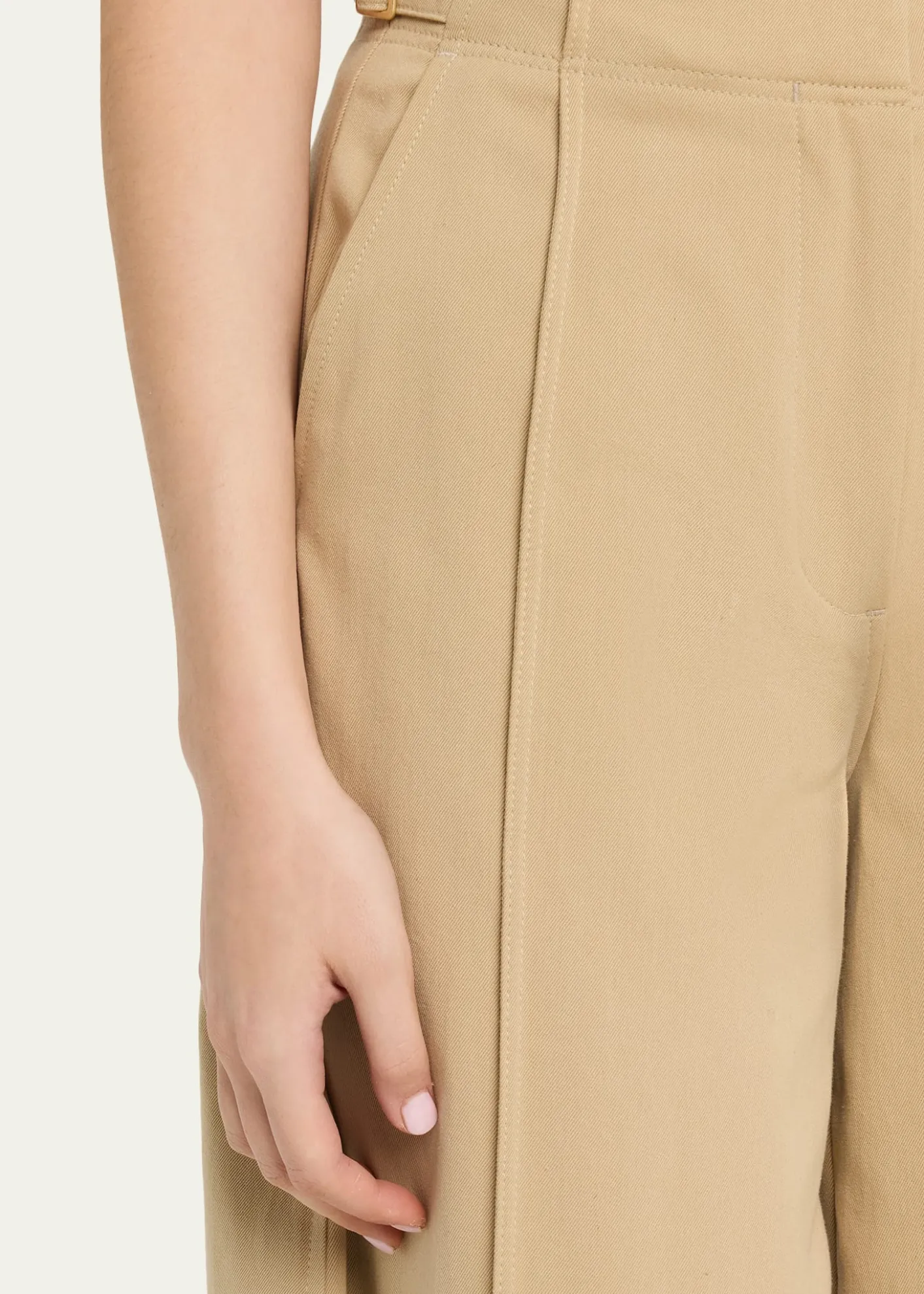 Ulla JohnsonSascha Cropped Wide-Leg Cotton Trousers