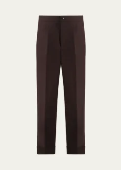 Umit BenanMen's Brushed Cotton Trousers