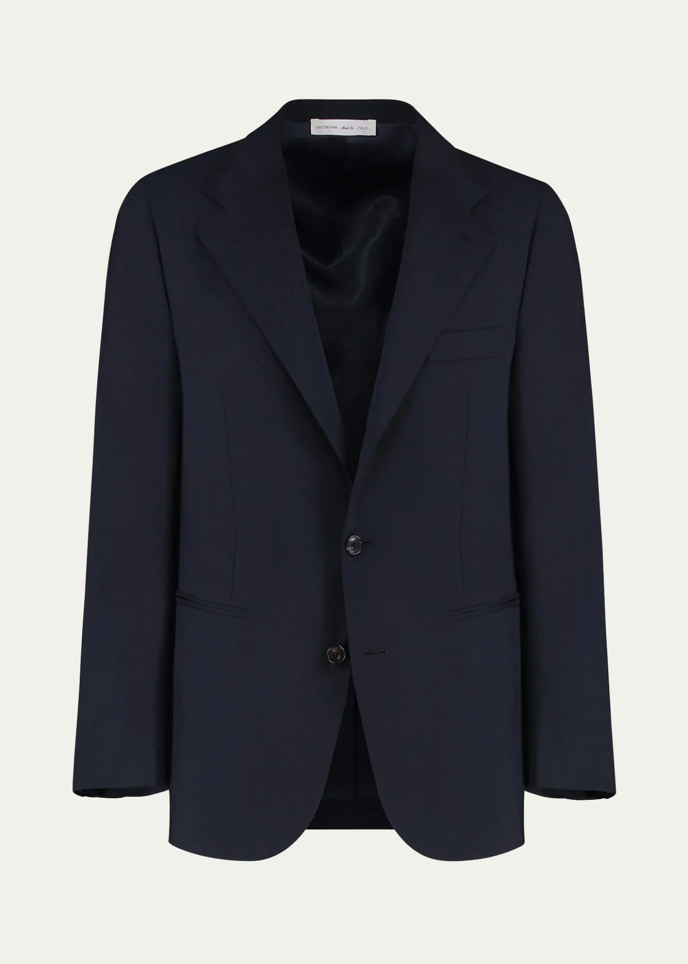 Umit BenanMen's Super 120s Wool Single-Breasted Blazer