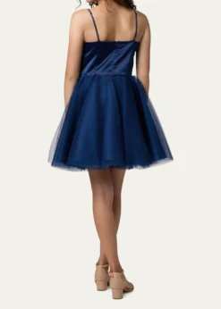Un Deux TroisGirl's Satin & Tulle Party Dress, Size 7-16