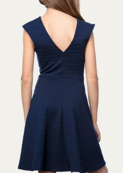 Un Deux TroisGirl's Textured Cap Sleeve Dress, Size 7-16
