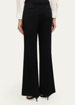 UngaroKyra Flare-Leg Satin Pants