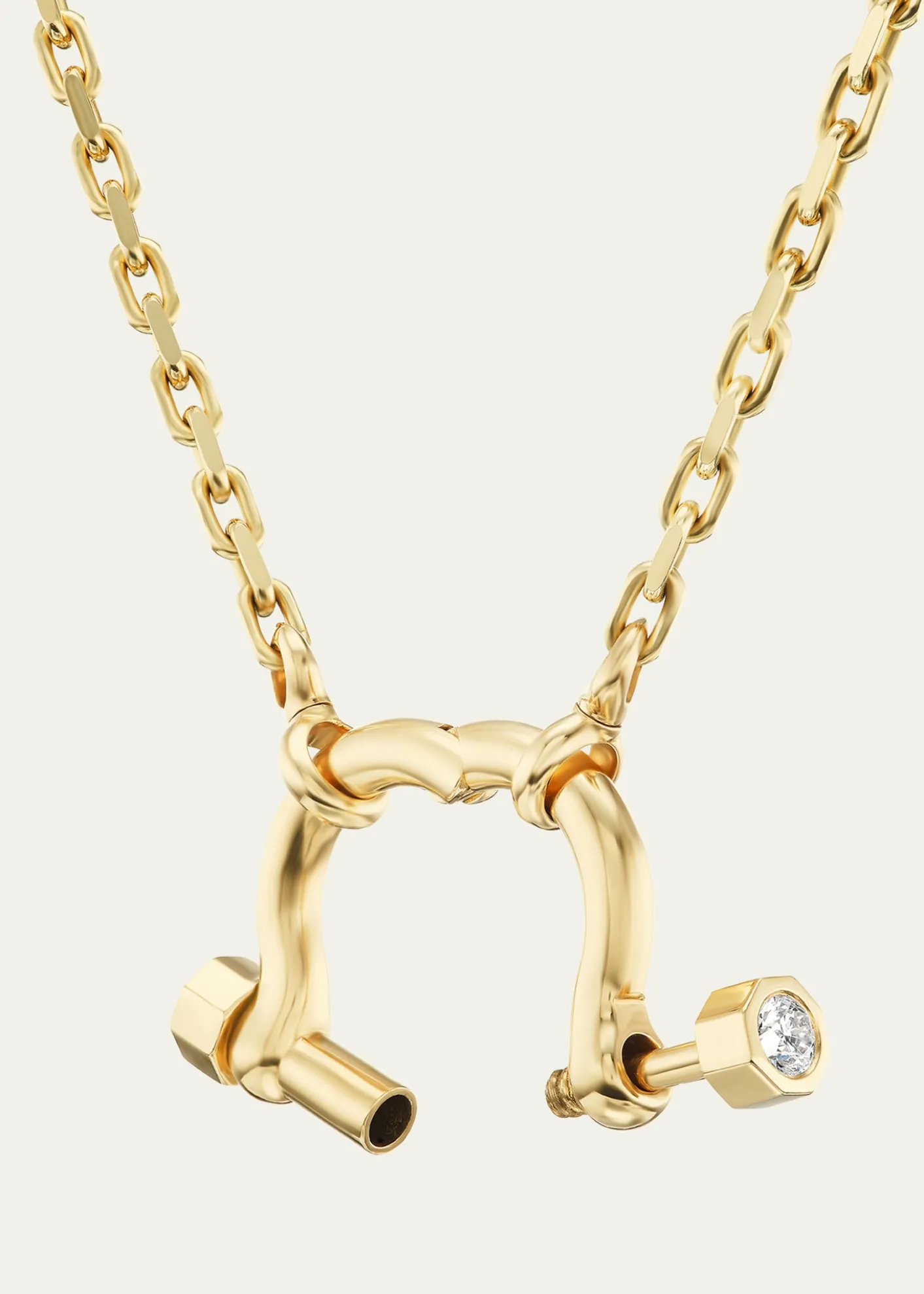 Uniform Object18K Yellow Gold System Necklace