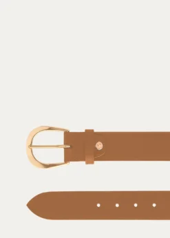 Vaincourt ParisLa Chaleureuse Leather & Brass Belt