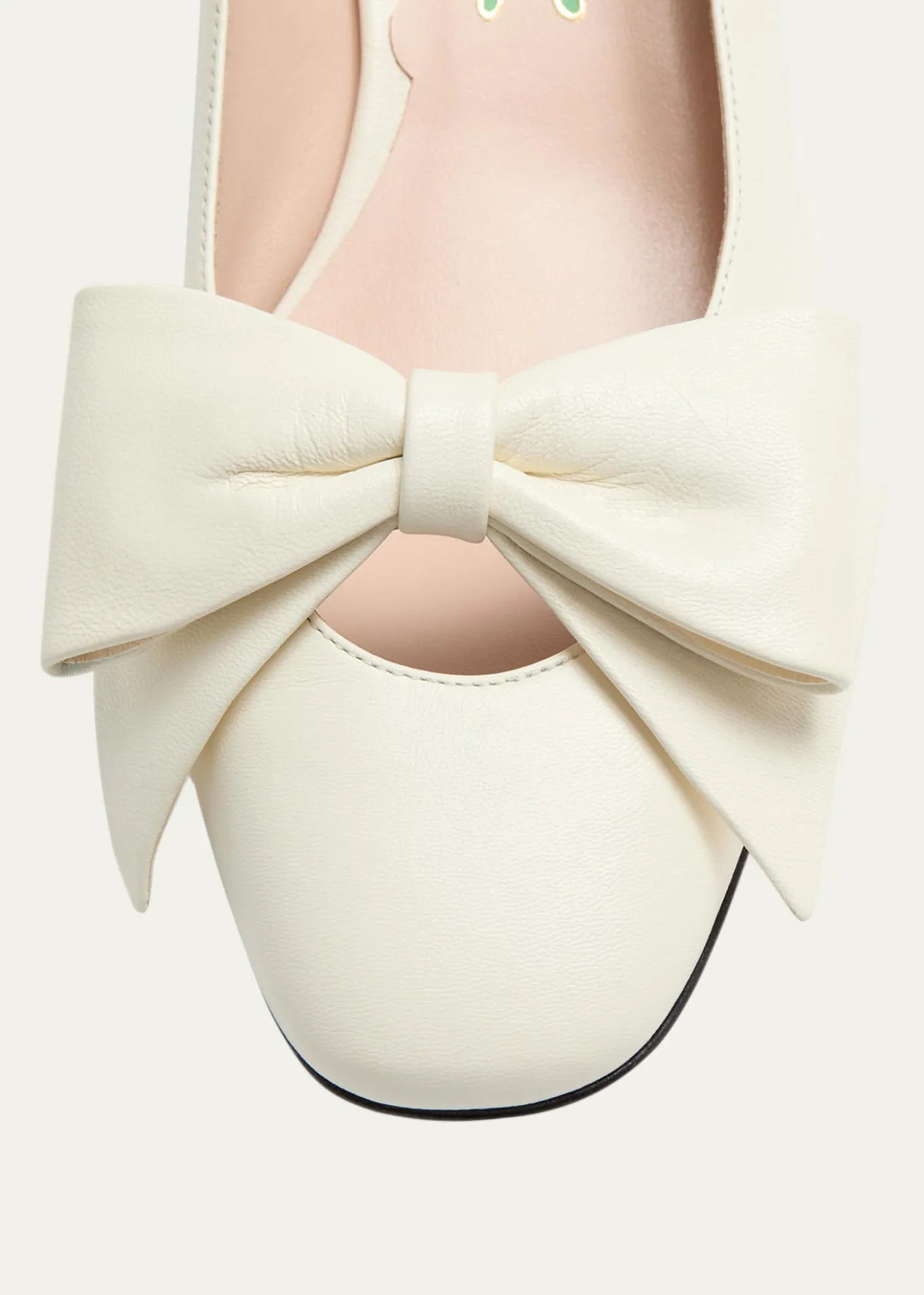 Valentino GaravaniBowow Leather Pumps