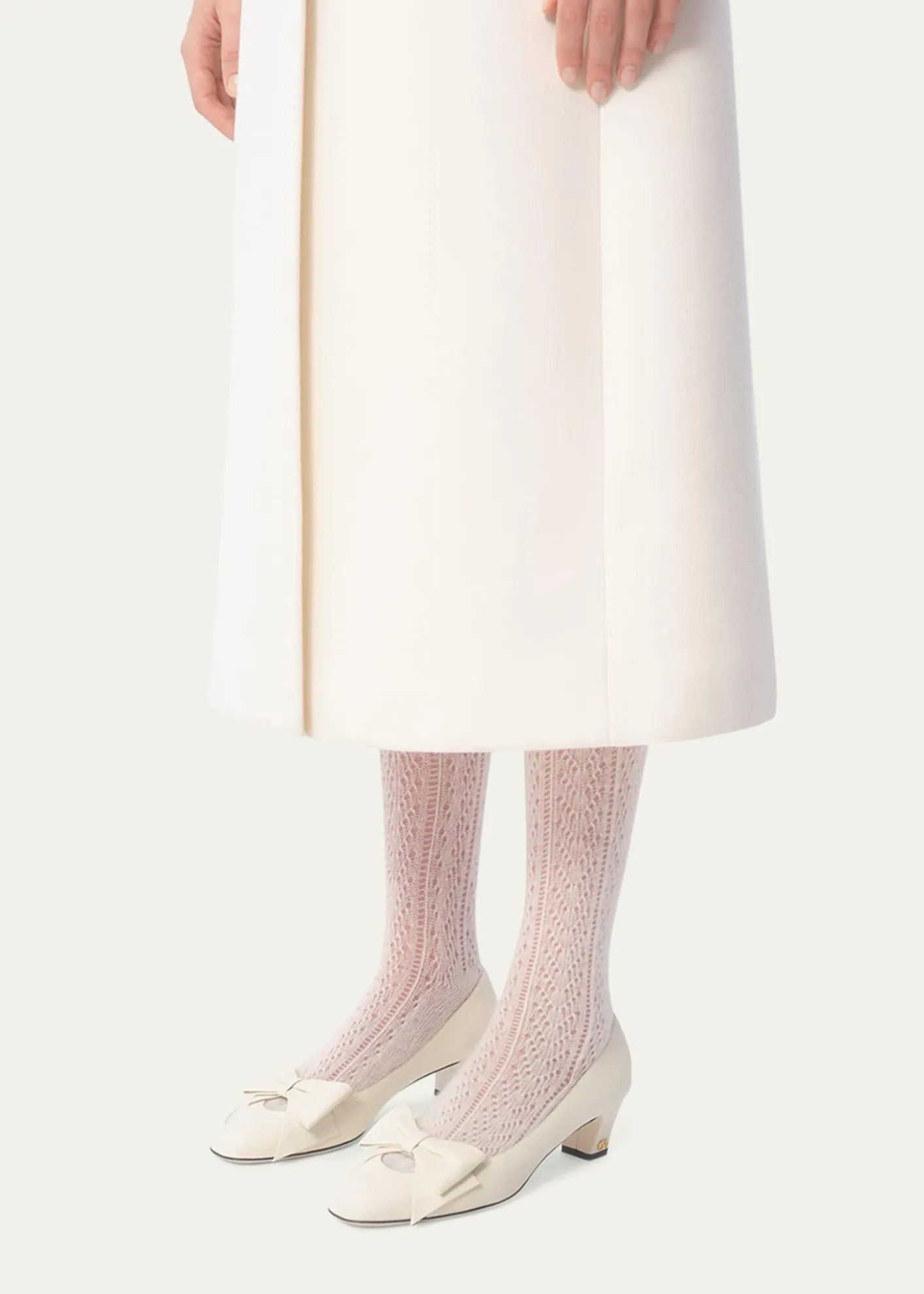 Valentino GaravaniBowow Leather Pumps