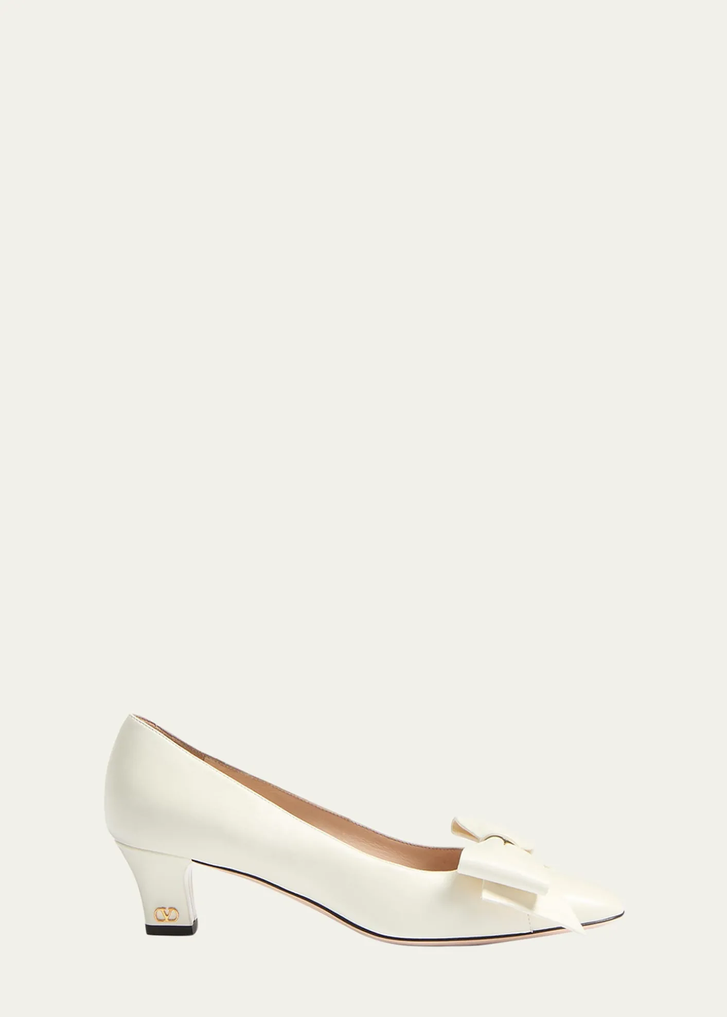 Valentino GaravaniBowow Leather Pumps
