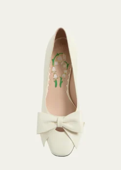 Valentino GaravaniBowow Leather Pumps