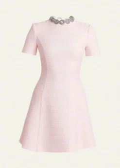 Valentino GaravaniEmbellished Gancini Minidress