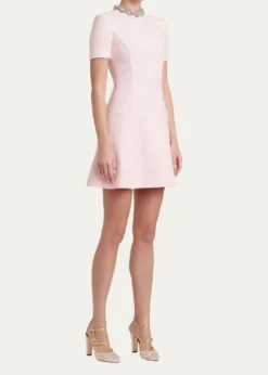 Valentino GaravaniEmbellished Gancini Minidress