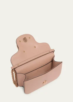 Valentino GaravaniLoco Crystal VLogo Leather Shoulder Bag