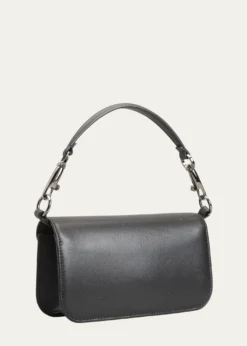 Valentino GaravaniLoco VLOGO Small Calfskin Shoulder Bag