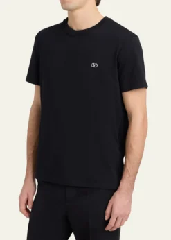 Valentino GaravaniMen's VLogo Signature Cotton Short-Sleeve T-Shirt