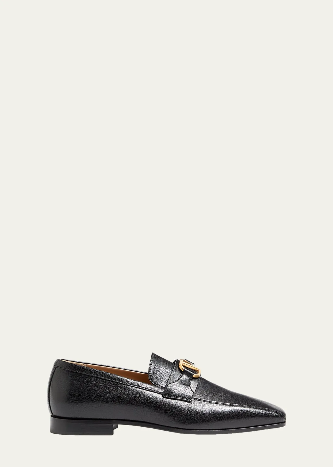 Valentino GaravaniMen's Vlogo Signature Leather Loafers