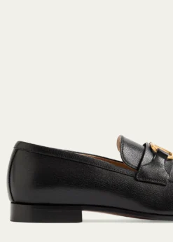 Valentino GaravaniMen's Vlogo Signature Leather Loafers