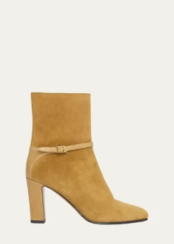 Valentino Garavani85mm Pattie Suede Ankle Boots