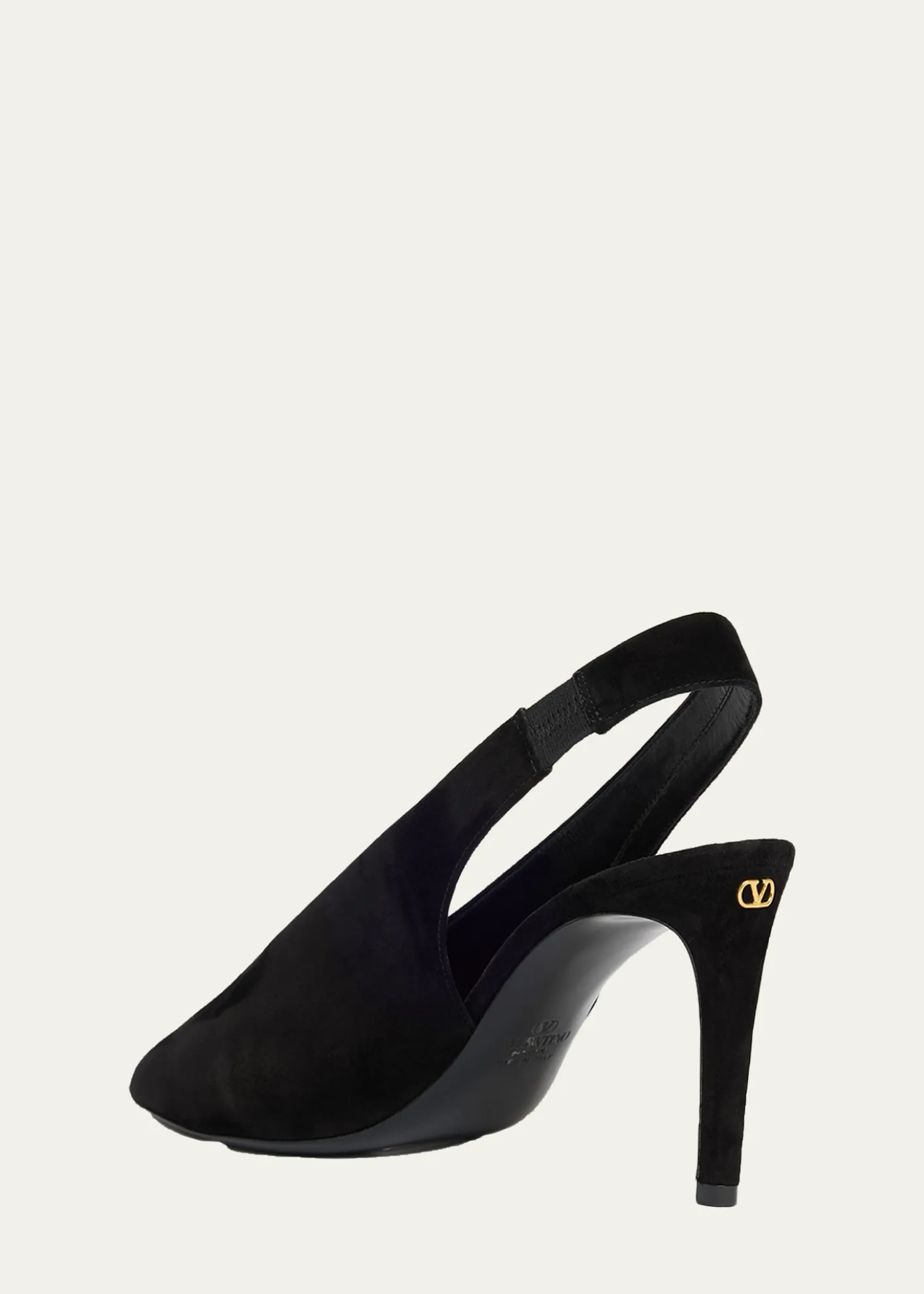 Valentino Garavani85mm Suede Slingback Sandals
