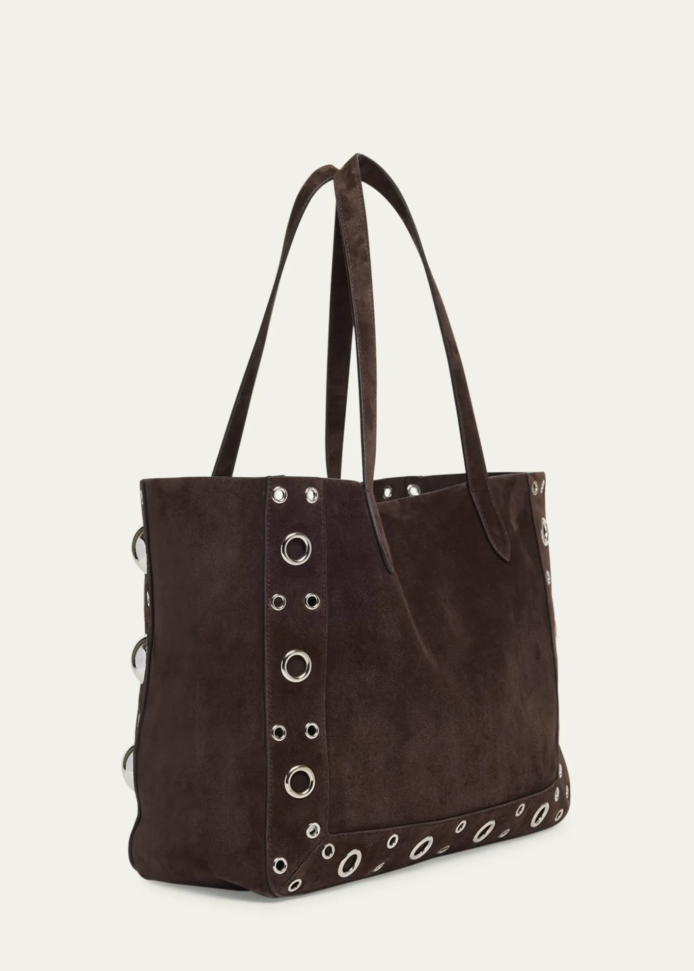 Valentino GaravaniNellcote Studded Suede Tote Bag