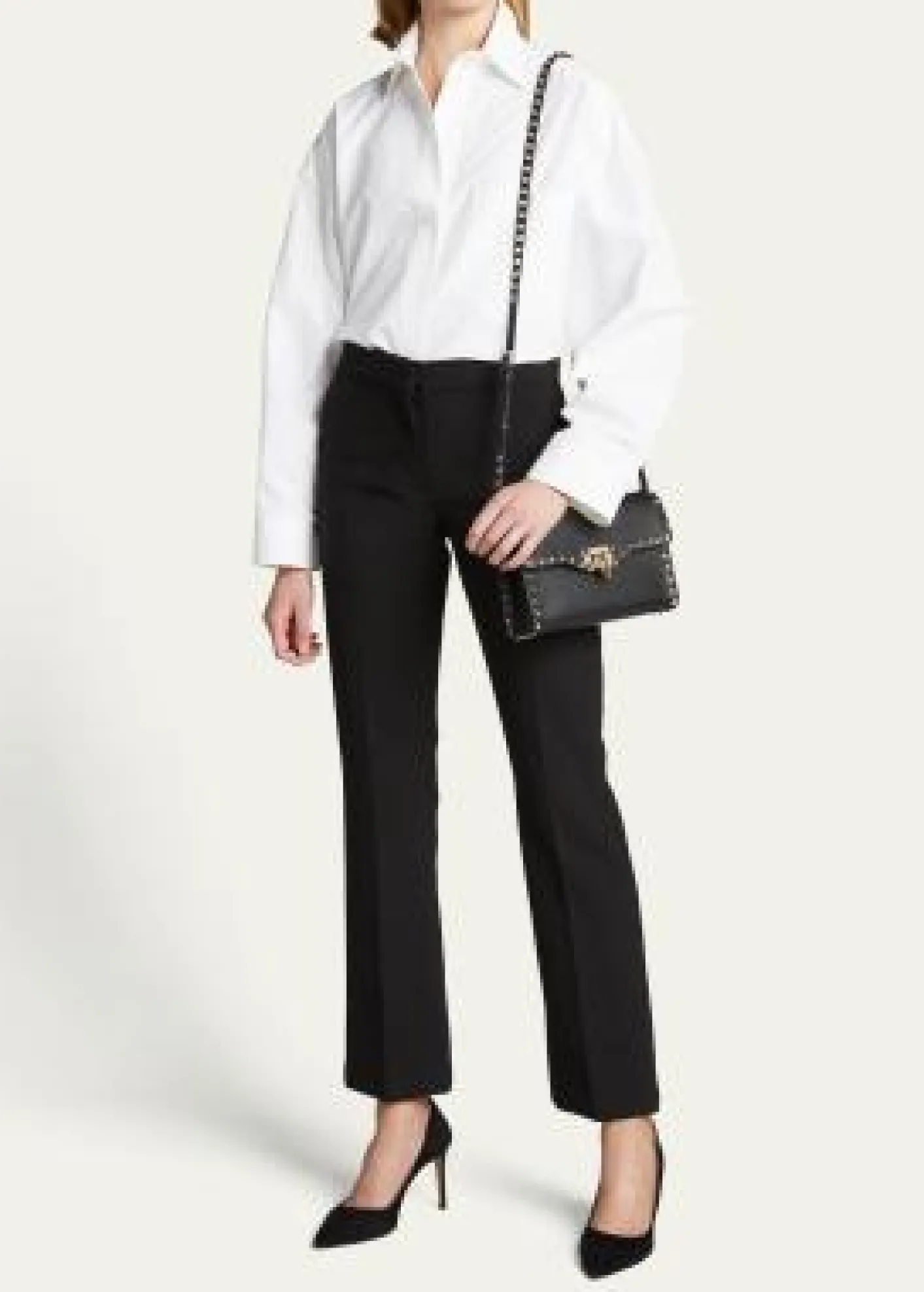 Valentino GaravaniRockstud Medium Shoulder Bag