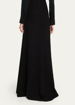 Valentino GaravaniSilk Maxi Skirt