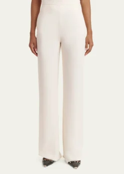 Valentino GaravaniSilk Straight Trousers