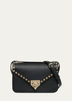 Valentino GaravaniSmall Rockstud Leather Shoulder Bag